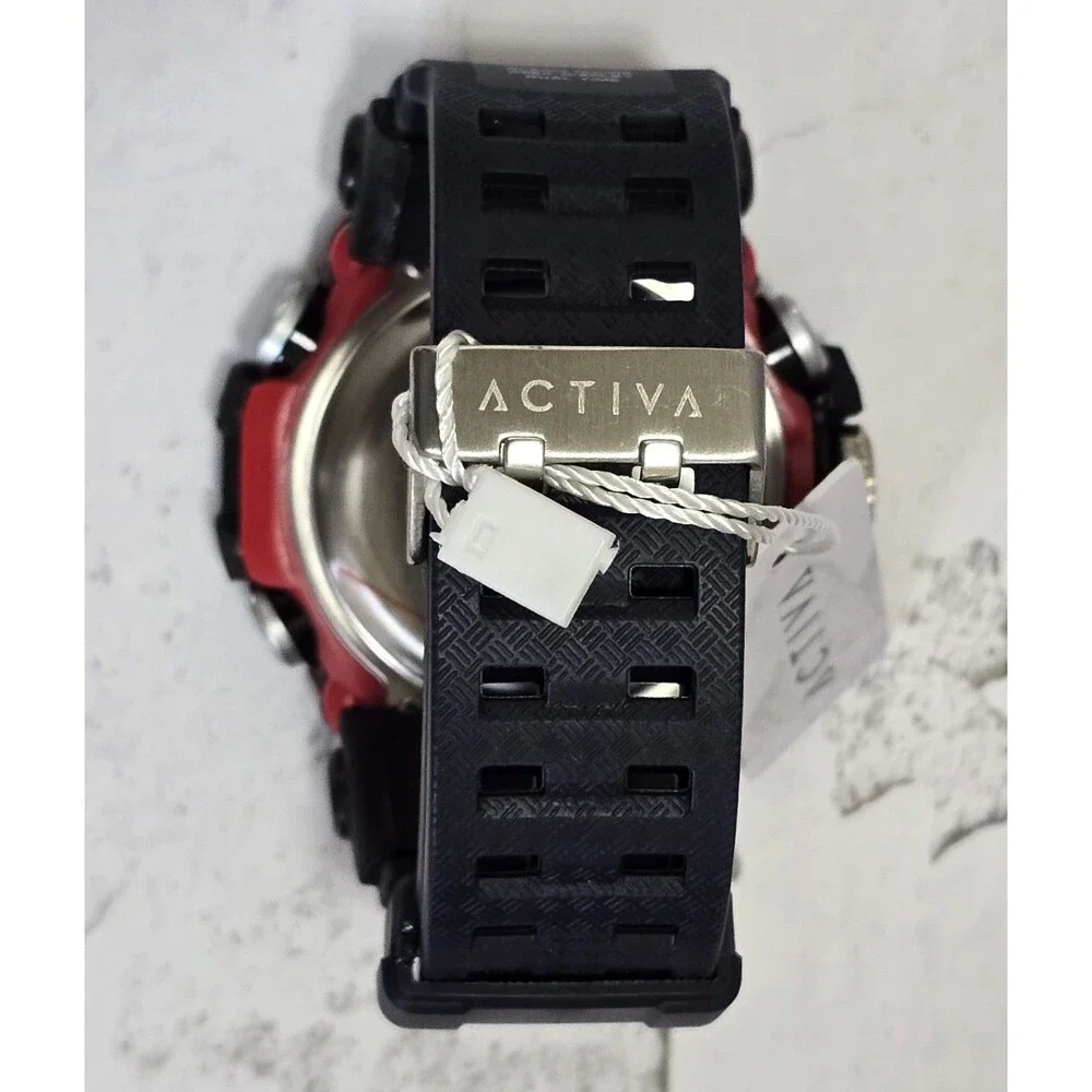 Activa X Invicta Diaital Men's Watch 49mm Blue Red Black ACW8072-005 Brand New